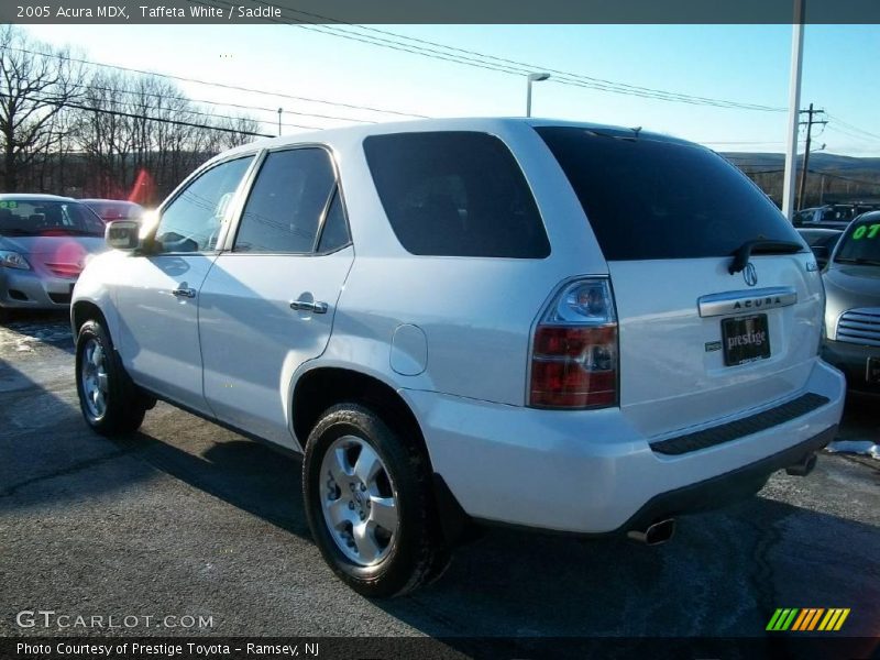 Taffeta White / Saddle 2005 Acura MDX
