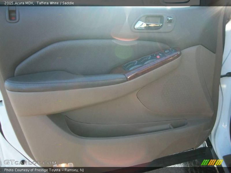 Taffeta White / Saddle 2005 Acura MDX