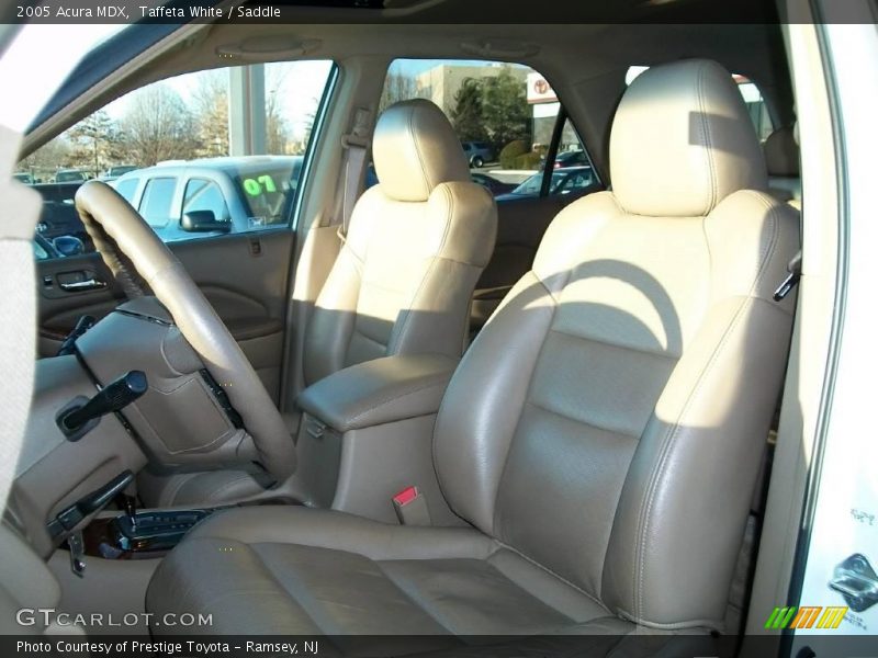 Taffeta White / Saddle 2005 Acura MDX