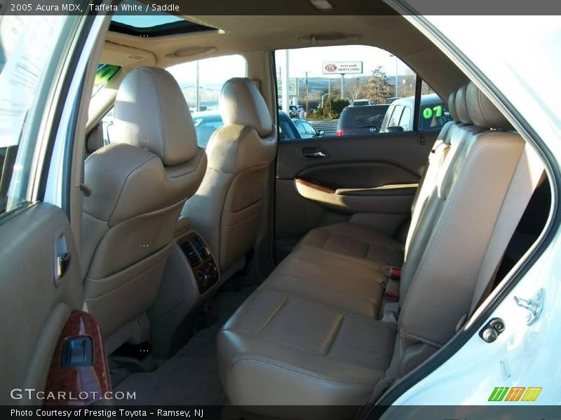 Taffeta White / Saddle 2005 Acura MDX