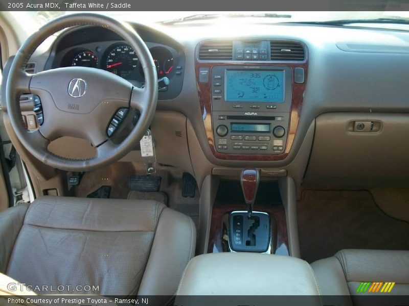 Taffeta White / Saddle 2005 Acura MDX