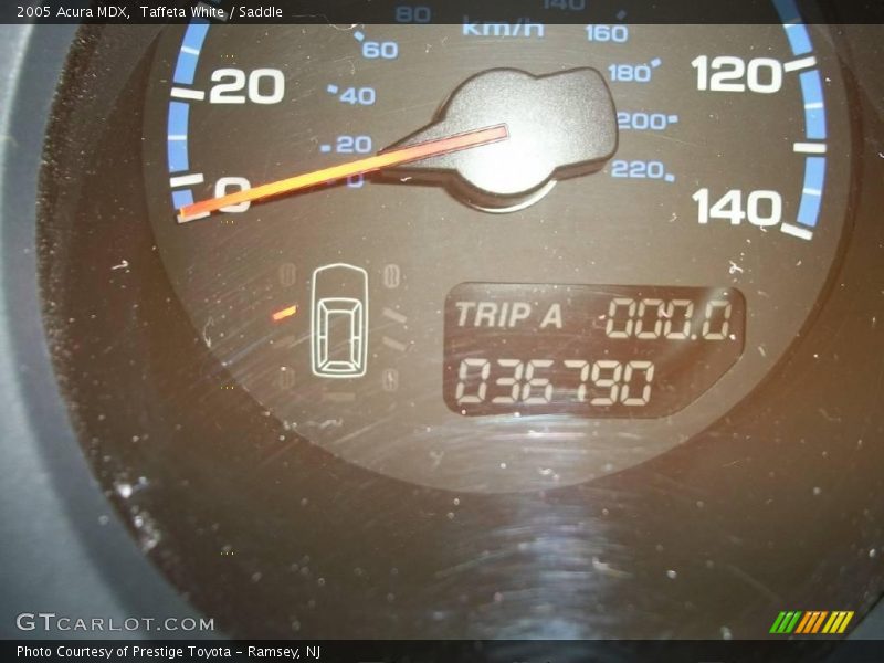 Taffeta White / Saddle 2005 Acura MDX