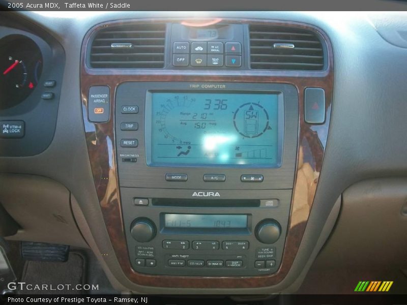 Taffeta White / Saddle 2005 Acura MDX