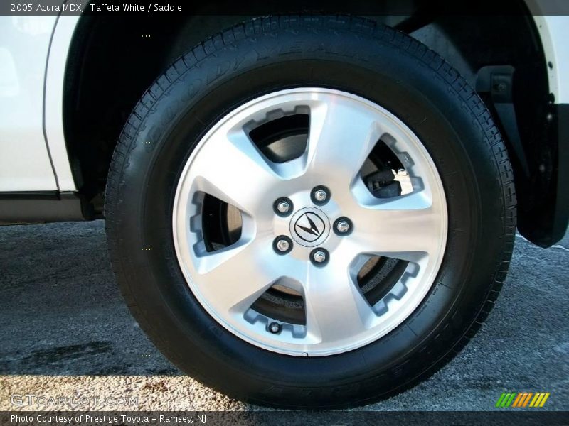 Taffeta White / Saddle 2005 Acura MDX