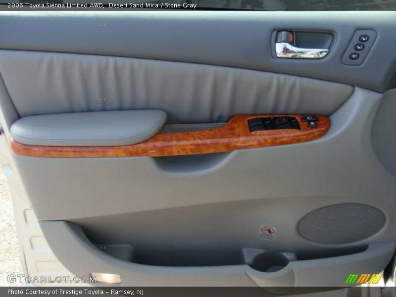 Desert Sand Mica / Stone Gray 2006 Toyota Sienna Limited AWD