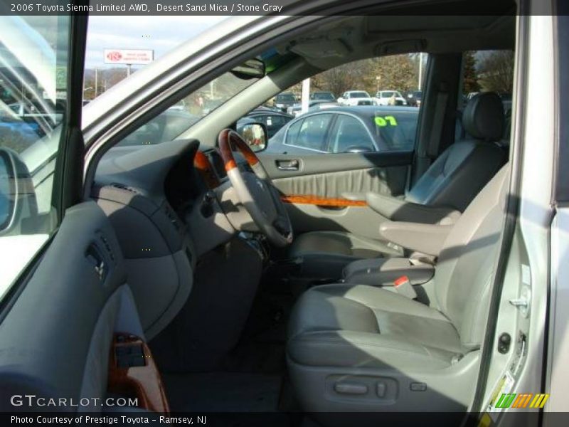 Desert Sand Mica / Stone Gray 2006 Toyota Sienna Limited AWD