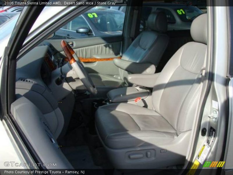 Desert Sand Mica / Stone Gray 2006 Toyota Sienna Limited AWD