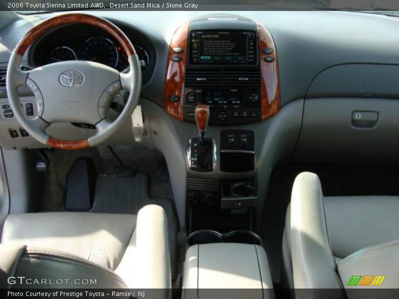 Desert Sand Mica / Stone Gray 2006 Toyota Sienna Limited AWD