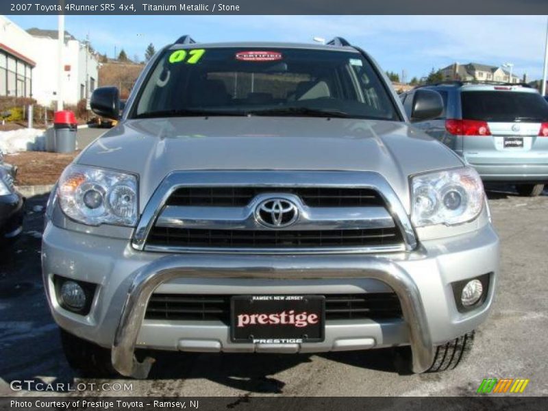 Titanium Metallic / Stone 2007 Toyota 4Runner SR5 4x4