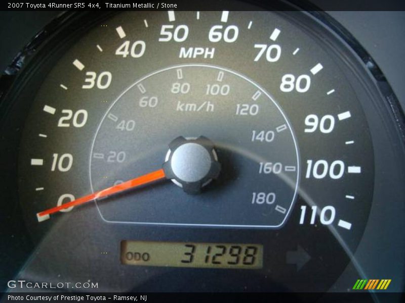 Titanium Metallic / Stone 2007 Toyota 4Runner SR5 4x4