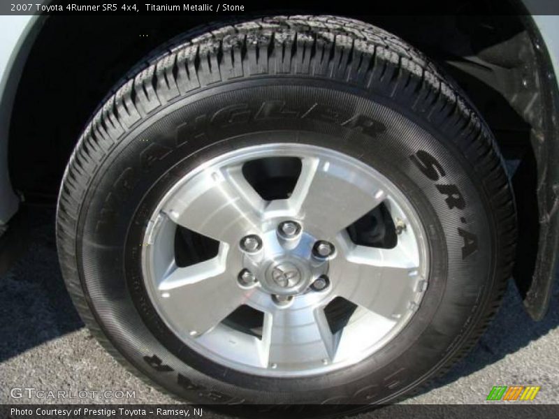 Titanium Metallic / Stone 2007 Toyota 4Runner SR5 4x4