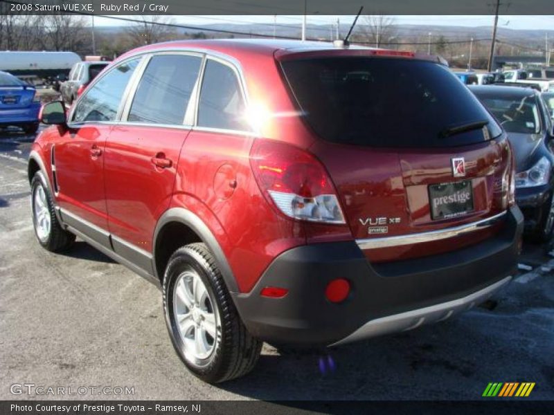 Ruby Red / Gray 2008 Saturn VUE XE