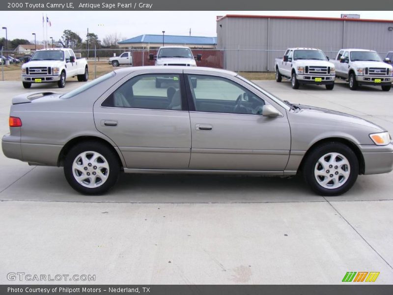 Antique Sage Pearl / Gray 2000 Toyota Camry LE