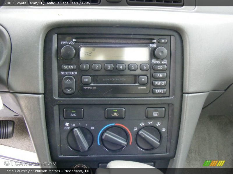 Antique Sage Pearl / Gray 2000 Toyota Camry LE