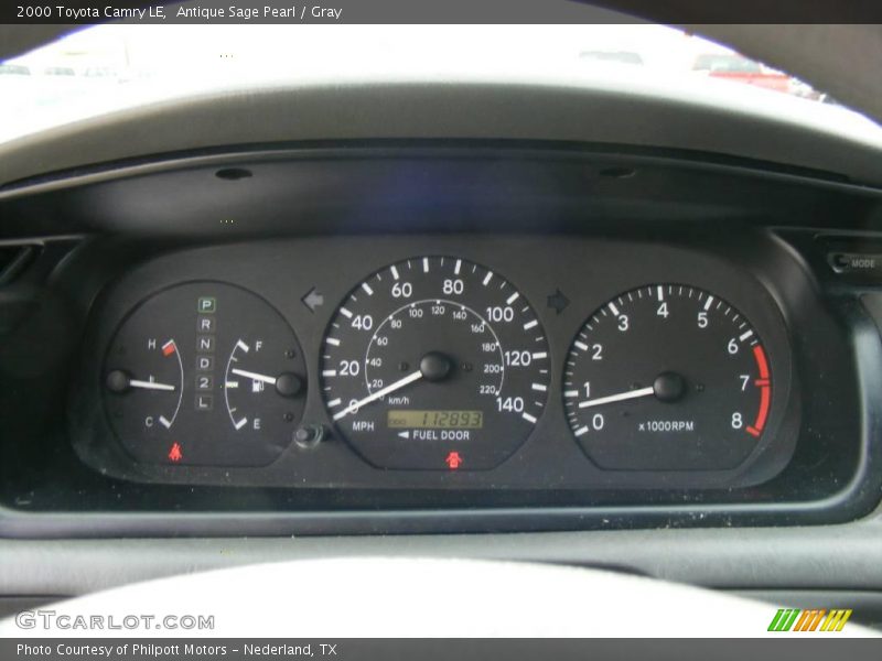 Antique Sage Pearl / Gray 2000 Toyota Camry LE