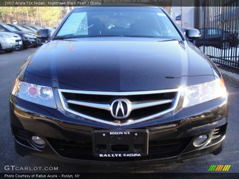 Nighthawk Black Pearl / Ebony 2007 Acura TSX Sedan