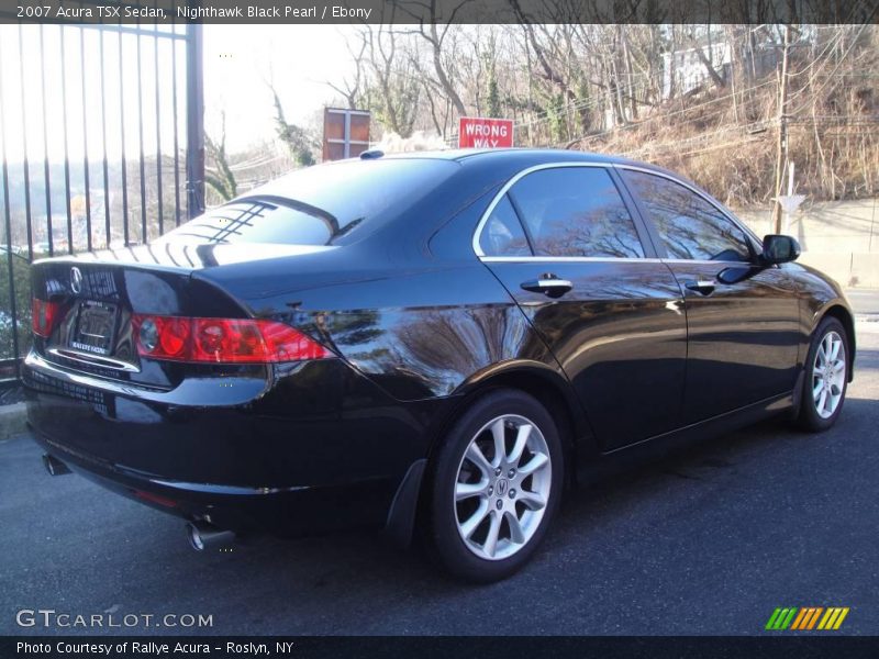Nighthawk Black Pearl / Ebony 2007 Acura TSX Sedan