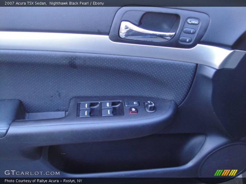 Nighthawk Black Pearl / Ebony 2007 Acura TSX Sedan