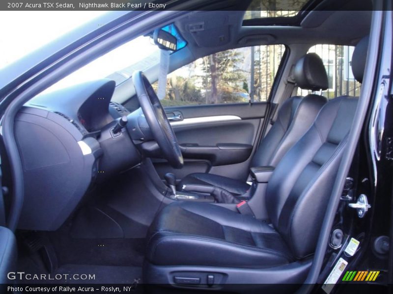 Nighthawk Black Pearl / Ebony 2007 Acura TSX Sedan