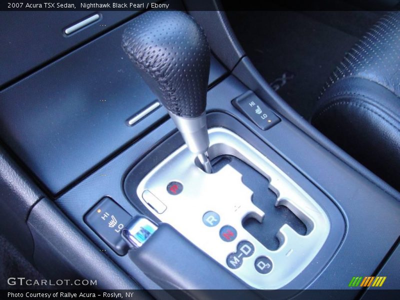 Nighthawk Black Pearl / Ebony 2007 Acura TSX Sedan