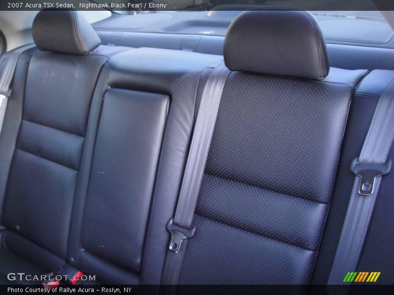 Nighthawk Black Pearl / Ebony 2007 Acura TSX Sedan