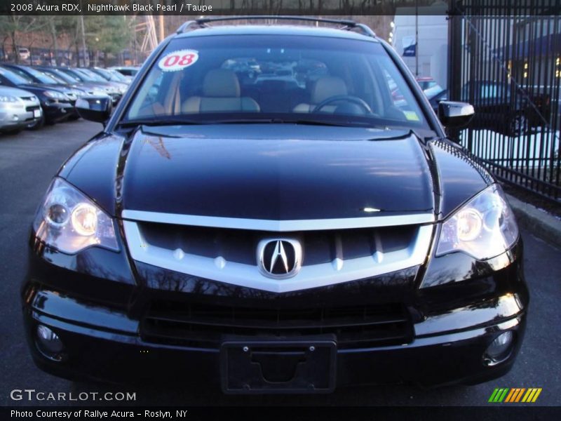 Nighthawk Black Pearl / Taupe 2008 Acura RDX