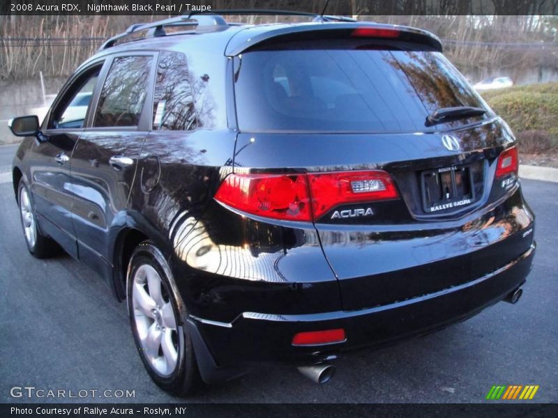Nighthawk Black Pearl / Taupe 2008 Acura RDX