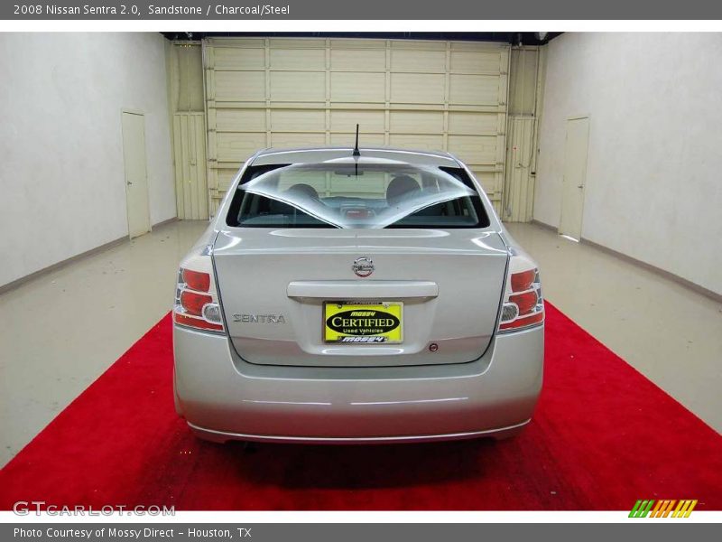 Sandstone / Charcoal/Steel 2008 Nissan Sentra 2.0