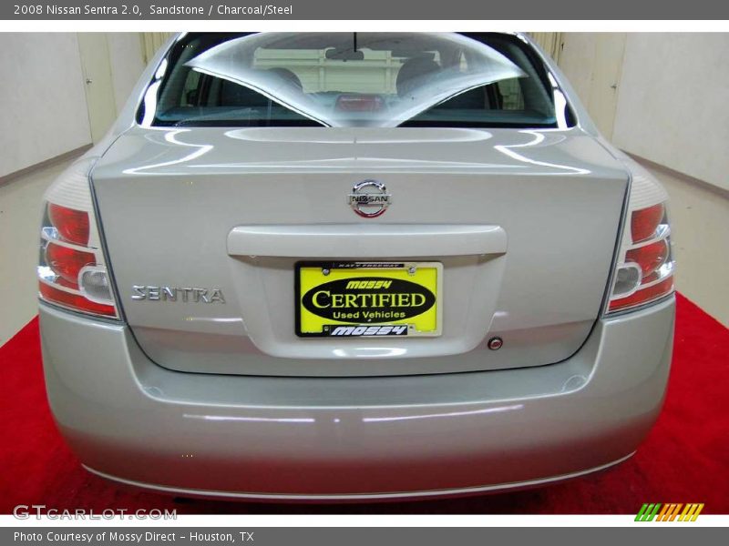 Sandstone / Charcoal/Steel 2008 Nissan Sentra 2.0