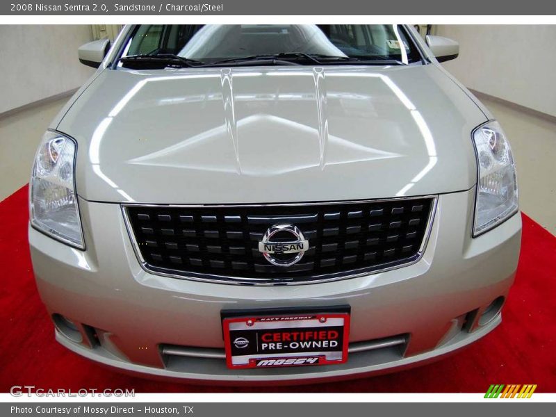 Sandstone / Charcoal/Steel 2008 Nissan Sentra 2.0