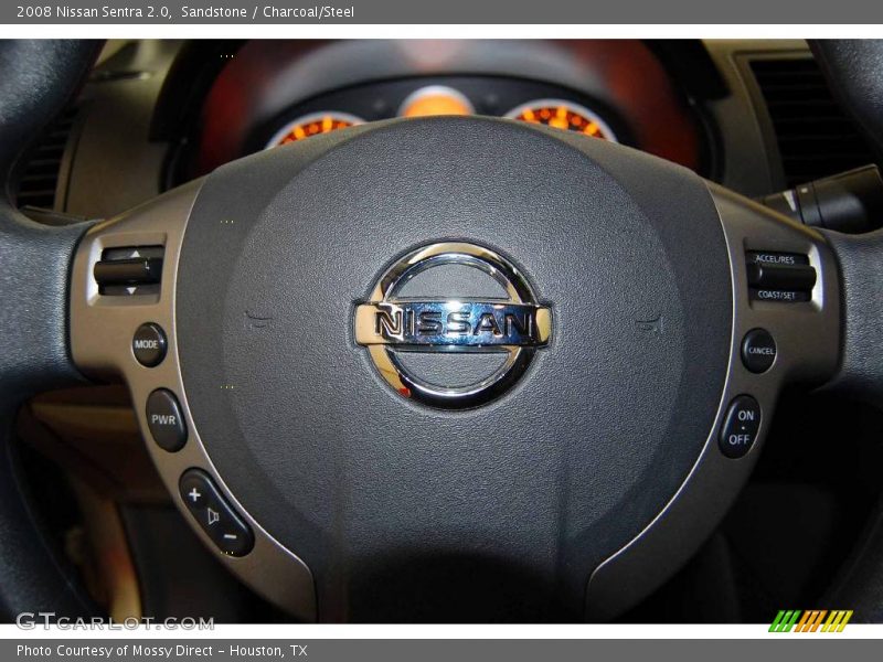 Sandstone / Charcoal/Steel 2008 Nissan Sentra 2.0