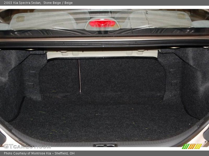 Stone Beige / Beige 2003 Kia Spectra Sedan