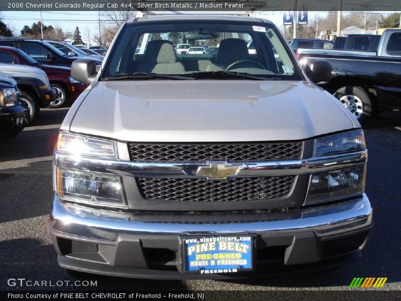 Silver Birch Metallic / Medium Pewter 2006 Chevrolet Colorado Regular Cab 4x4