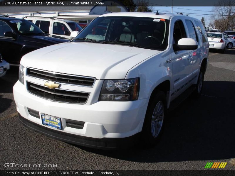 Summit White / Ebony 2009 Chevrolet Tahoe Hybrid 4x4