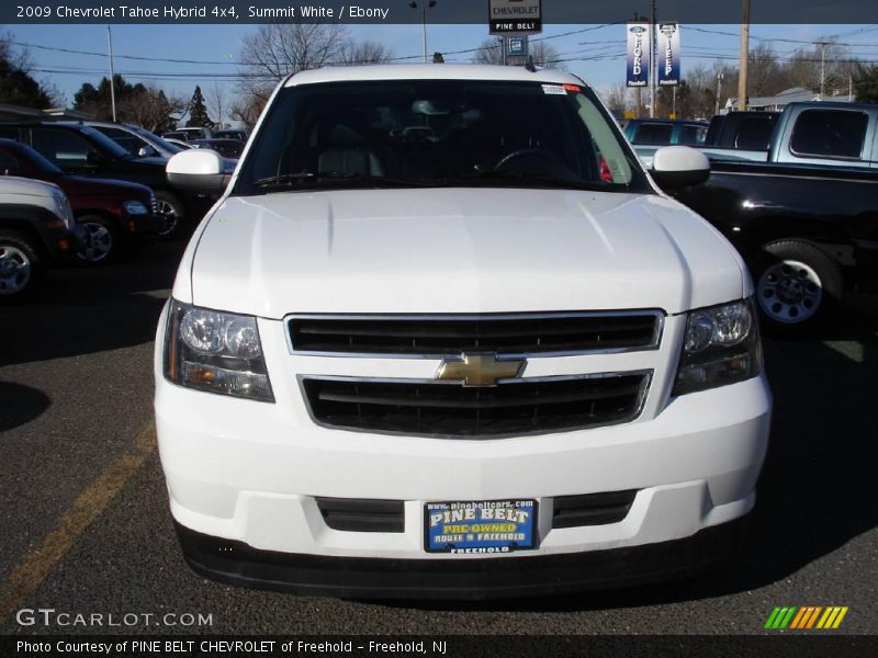 Summit White / Ebony 2009 Chevrolet Tahoe Hybrid 4x4