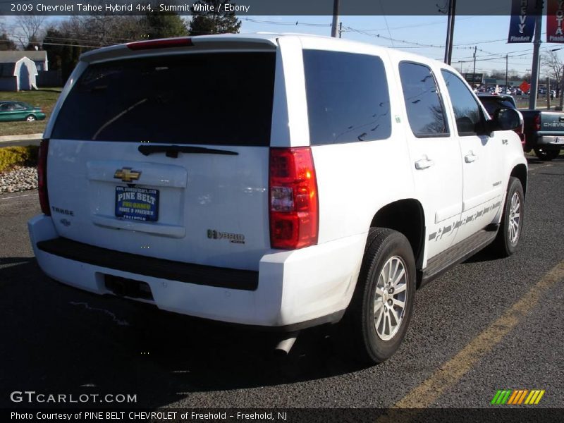 Summit White / Ebony 2009 Chevrolet Tahoe Hybrid 4x4