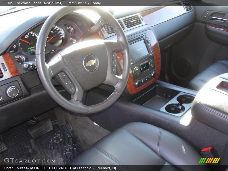 Summit White / Ebony 2009 Chevrolet Tahoe Hybrid 4x4