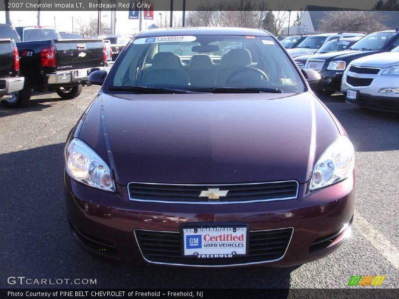 Bordeaux Red / Gray 2007 Chevrolet Impala LT