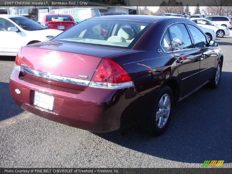 Bordeaux Red / Gray 2007 Chevrolet Impala LT