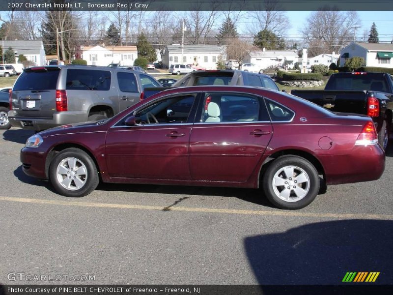 Bordeaux Red / Gray 2007 Chevrolet Impala LT