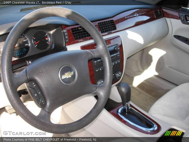 Bordeaux Red / Gray 2007 Chevrolet Impala LT