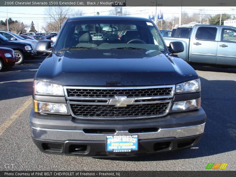 Black / Medium Gray 2006 Chevrolet Silverado 1500 Extended Cab