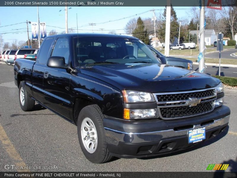 Black / Medium Gray 2006 Chevrolet Silverado 1500 Extended Cab