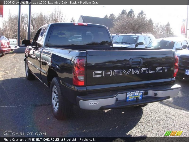Black / Medium Gray 2006 Chevrolet Silverado 1500 Extended Cab