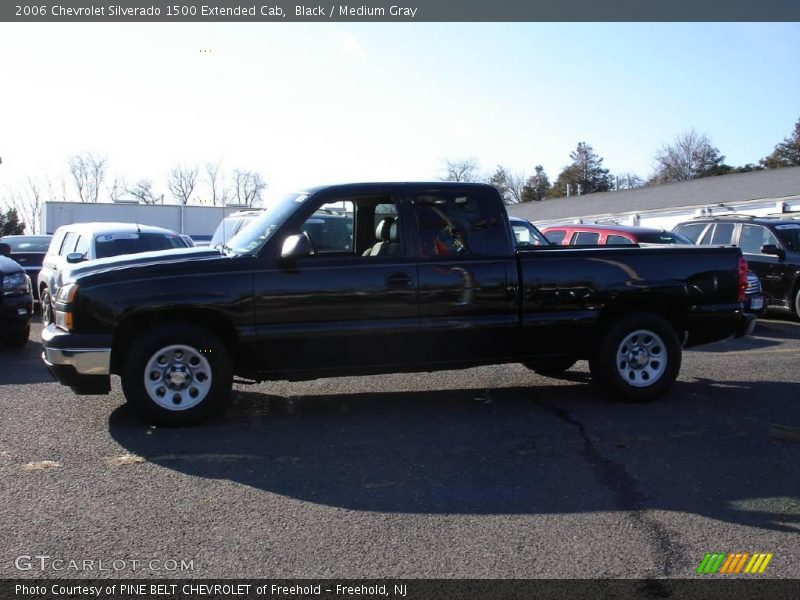 Black / Medium Gray 2006 Chevrolet Silverado 1500 Extended Cab