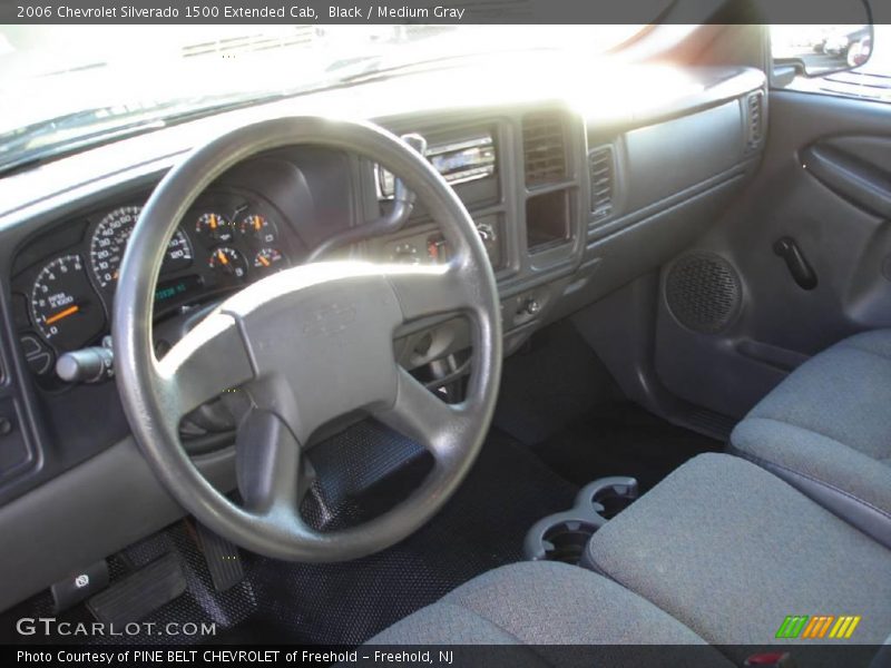 Black / Medium Gray 2006 Chevrolet Silverado 1500 Extended Cab
