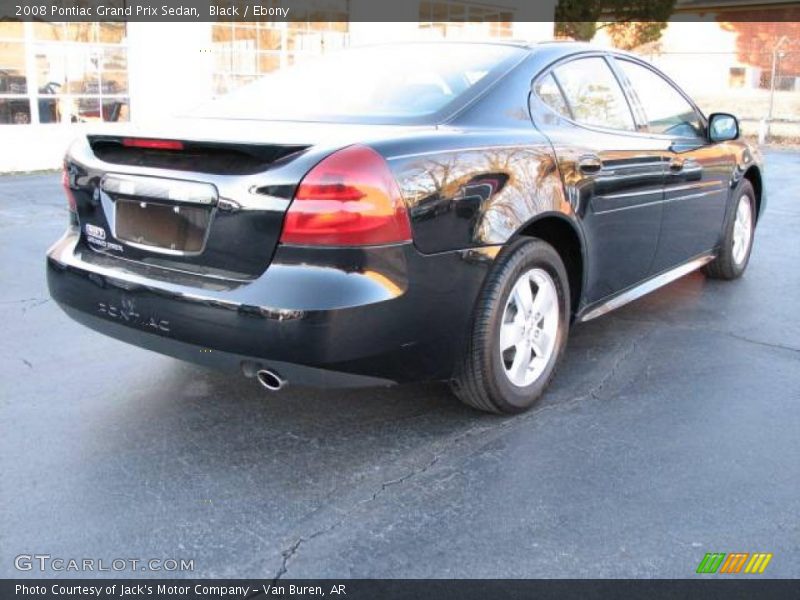 Black / Ebony 2008 Pontiac Grand Prix Sedan