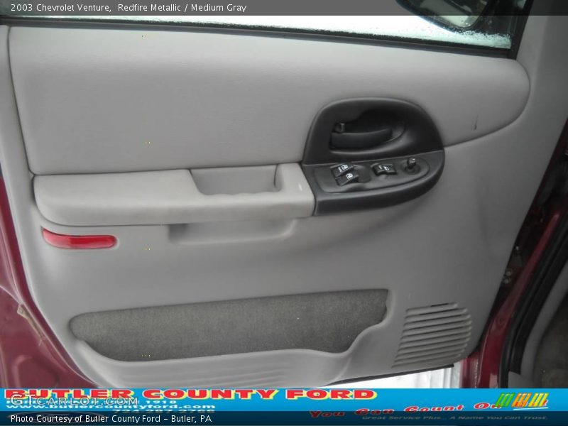 Redfire Metallic / Medium Gray 2003 Chevrolet Venture
