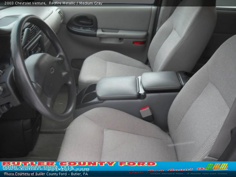 Redfire Metallic / Medium Gray 2003 Chevrolet Venture