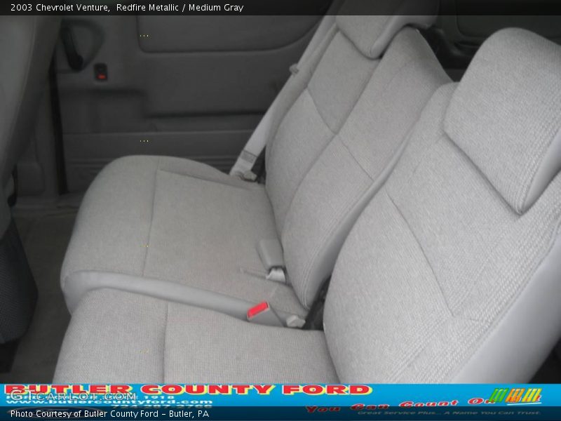 Redfire Metallic / Medium Gray 2003 Chevrolet Venture